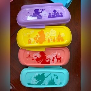 Disney Princess Tupperware snack containers